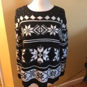 Snowflake winter sweater